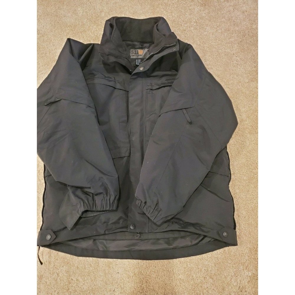 5.11 TACTICAL 3 in 1 Parka, Black, Medium